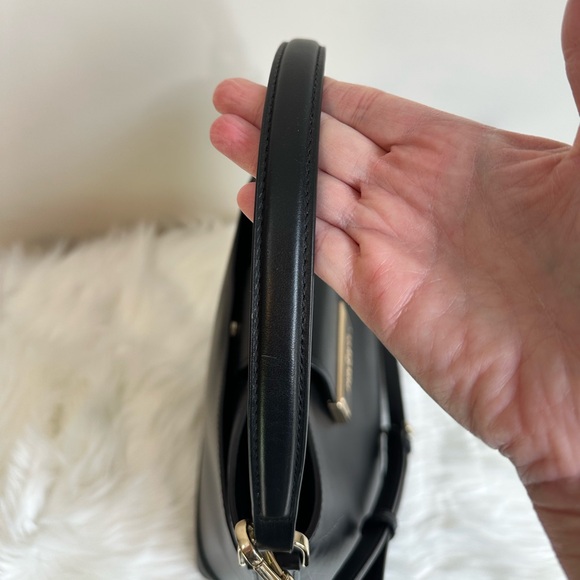 Kate Spade Black Leather Reegan Bucket Bag **EUC** - Picture 7 of 14